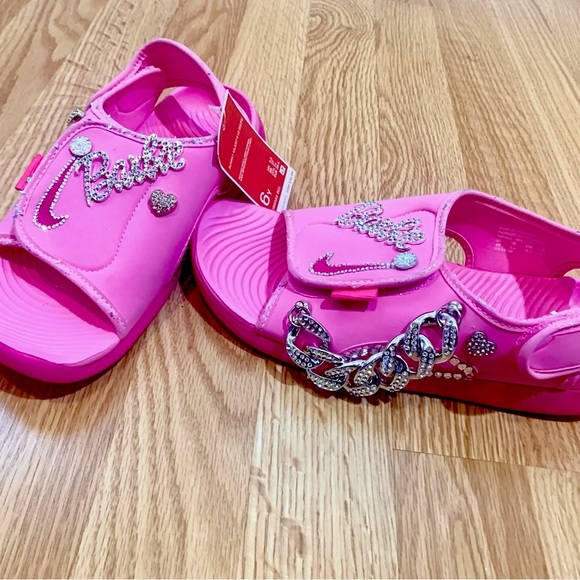 💥CUSTOM NIKE  SUN DANCE SANDALS💥 - Picture 5 of 6